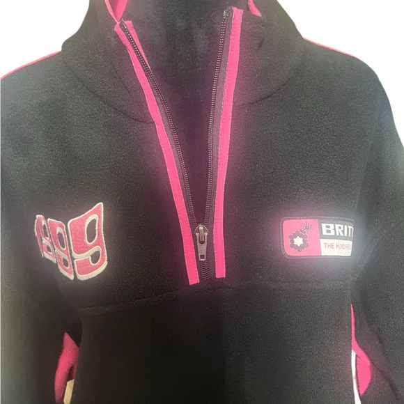 The Hundreds Britney Spears, 2X, Black/Pink Pullover Fleece.NWT @26 - Picture 9 of 12
